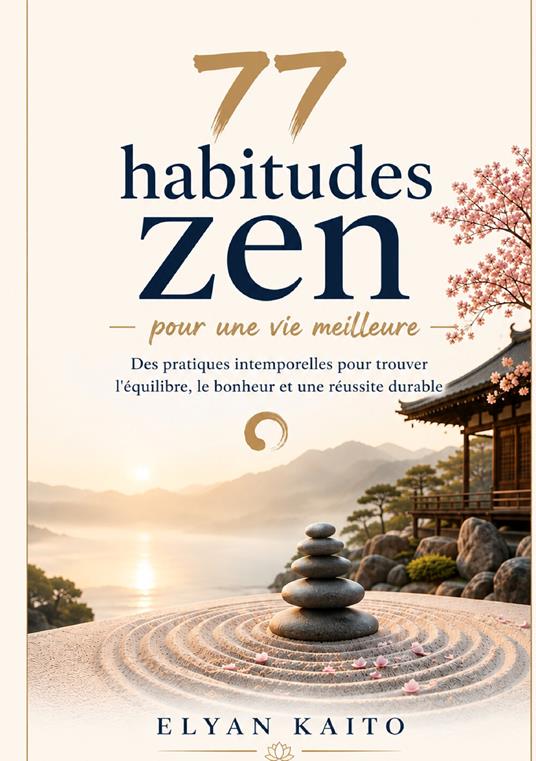 77 habitudes zen pour une vie meilleure - Elyan Kaito - copertina