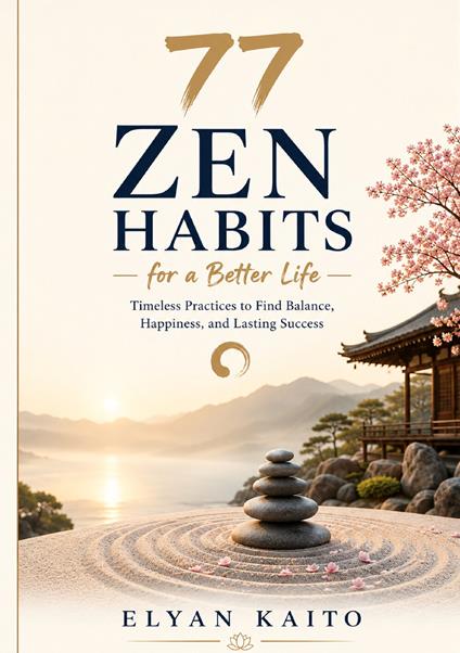 77 zen habits for a better life. Timeless practices to find balance, happiness, and lasting success - Elyan Kaito - copertina