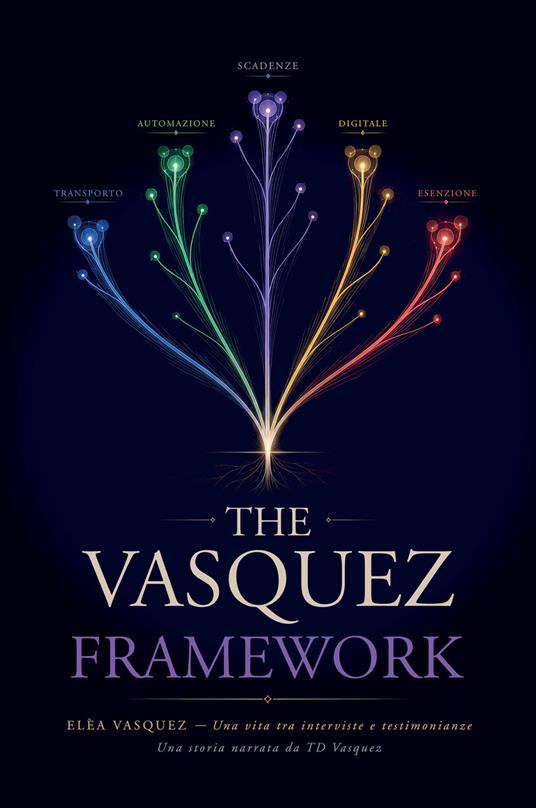 The Vasquez framework. Elèa Vasquez. Una vita tra interviste e testimonianze - TD Vasquez - copertina