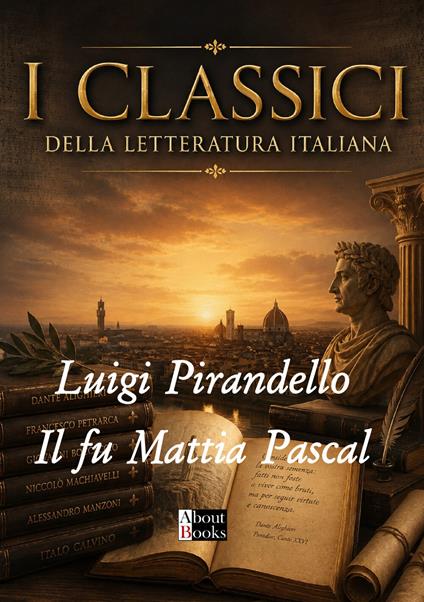 Il fu Mattia Pascal - Luigi Pirandello - copertina
