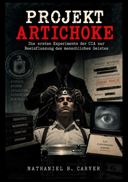 Projekt Artichoke - Nathaniel B. Carver - copertina