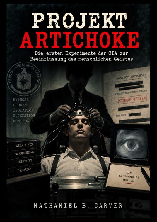 Projekt Artichoke - Nathaniel B. Carver - copertina