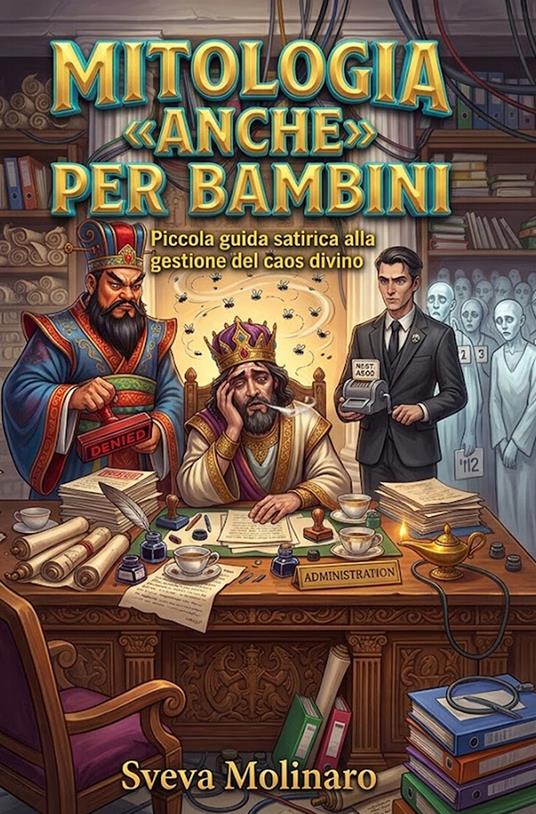 Mitologia «anche» per bambini. Ediz. integrale - Sveva Molinaro - copertina