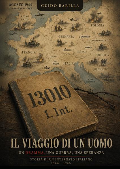Il viaggio di un uomo - Guido Barilla - copertina