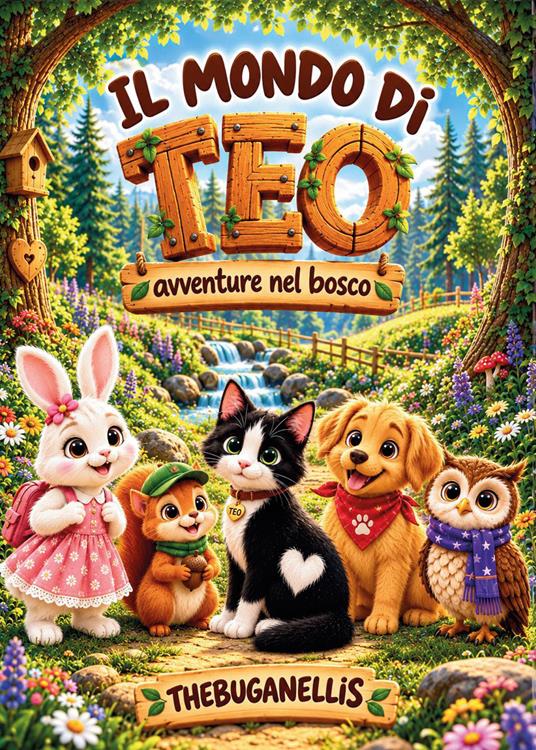 Il mondo di Teo. Avventure nel bosco. Ediz. illustrata - The Buganellis - copertina