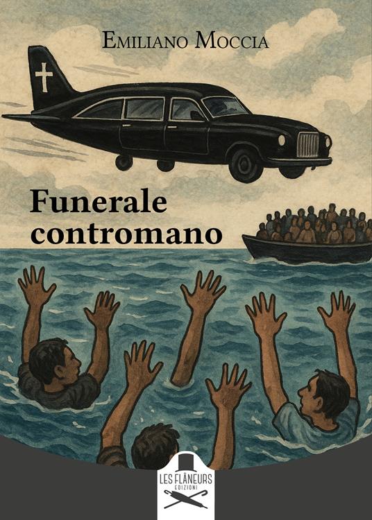 Funerale contromano - Emiliano Moccia - copertina