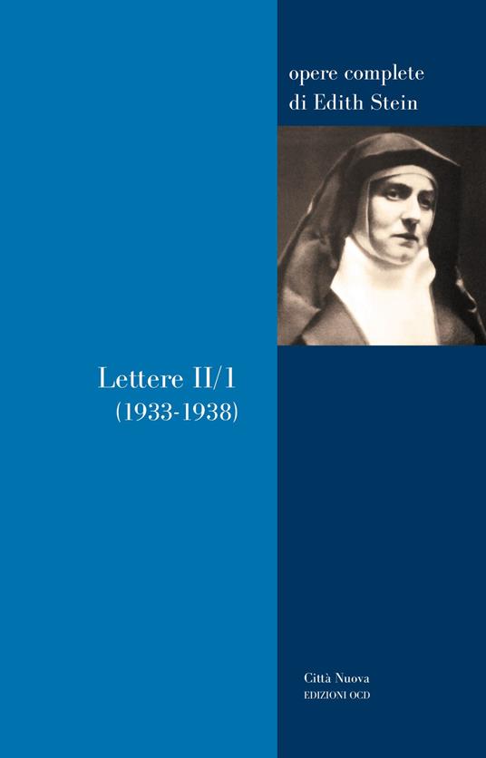Lettere II/1 (1933-1938) - Edith Stein - copertina