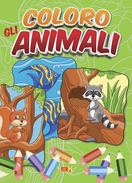 Coloro gli animali - copertina