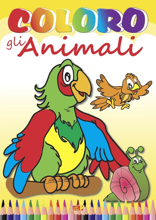 Coloro gli animali. Ediz. illustrata - copertina