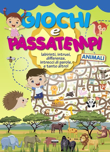 Labirinti per bambini 3-5 anni: Giochi e passatempi divertenti per sviluppare la concentrazione