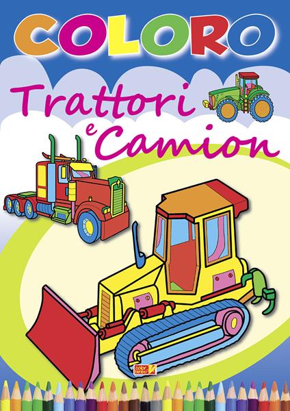 Coloro trattori e camion - copertina