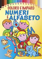 Coloro e imparo numeri e alfabeto