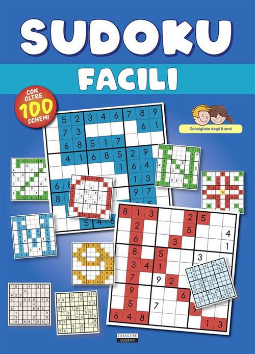 Sudoku facili. Ediz. illustrata a colori - copertina