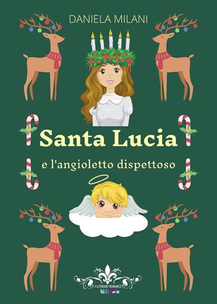 Santa Lucia e l'angioletto dispettoso - Daniela Milani - copertina