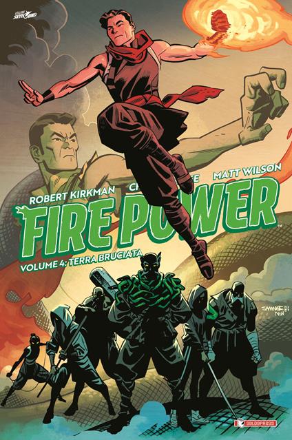 Fire power. Vol. 4: Terra bruciata - Robert Kirkman - copertina