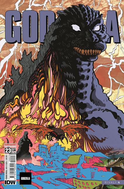 Godzilla. Vol. 23: Rivali 4 - Jason Ciaramella,Tracy Marsh,Eric Powell - copertina