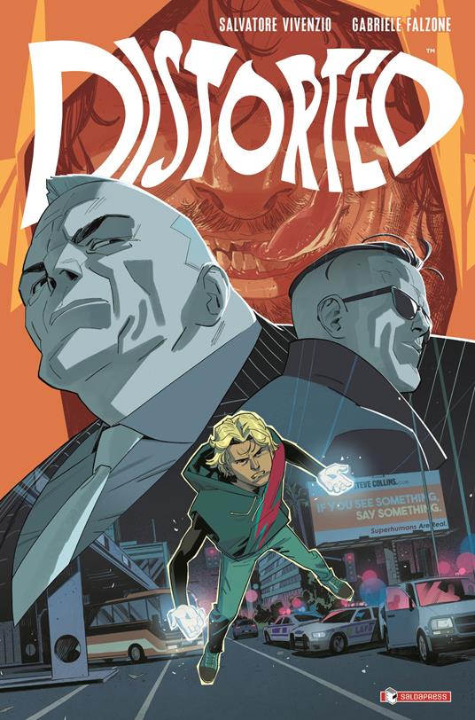 Distorted - Salvatore Vivenzio - copertina