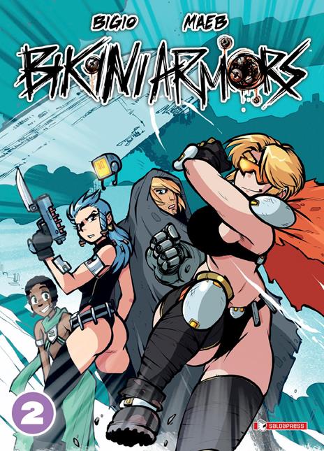 Bikini armors. Vol. 2 - Bigio - copertina