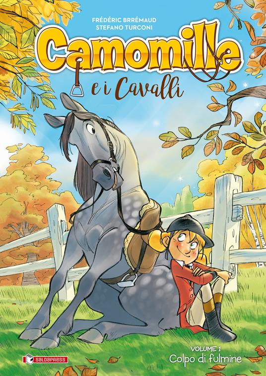 Camomille e i cavalli. Vol. 1: Colpo di fulmine - Frédéric Brrémaud - copertina