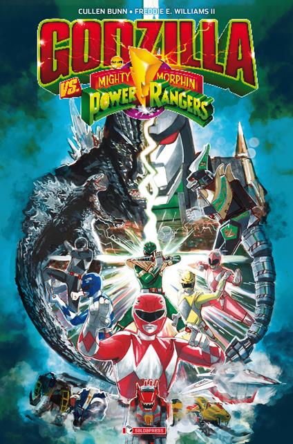Godzilla vs. The mighty morphin power rangers. Vol. 1 - Cullen Bunn - copertina
