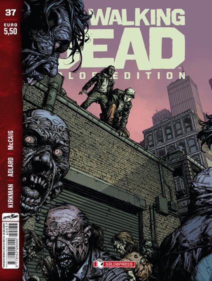 The walking dead. Color edition. Vol. 37 - Robert Kirkman - copertina