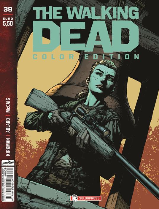 The walking dead. Color edition. Vol. 39 - Robert Kirkman - copertina