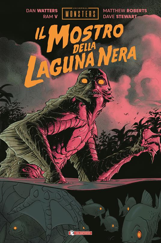 Il mostro della Laguna Nera - Dan Watters,Ram V - copertina