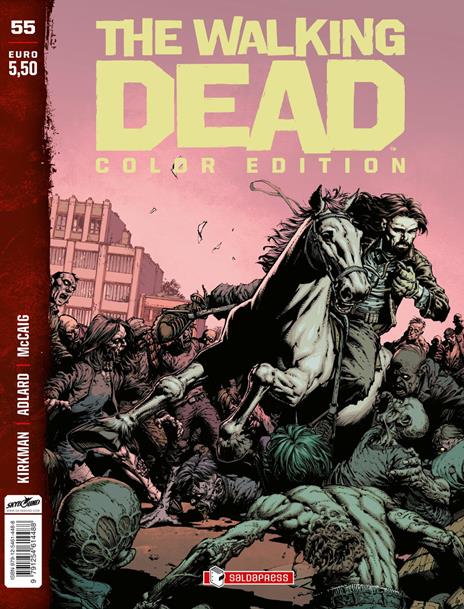 The Walking Dead. Color Edition. Vol. 55 - Robert Kirkman - copertina