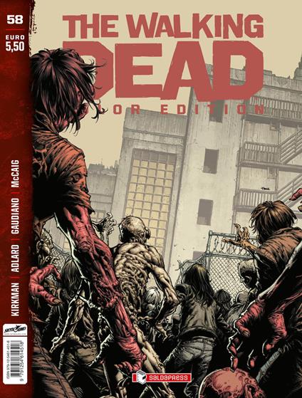 The walking dead. Color edition. Vol. 58 - Robert Kirkman - copertina