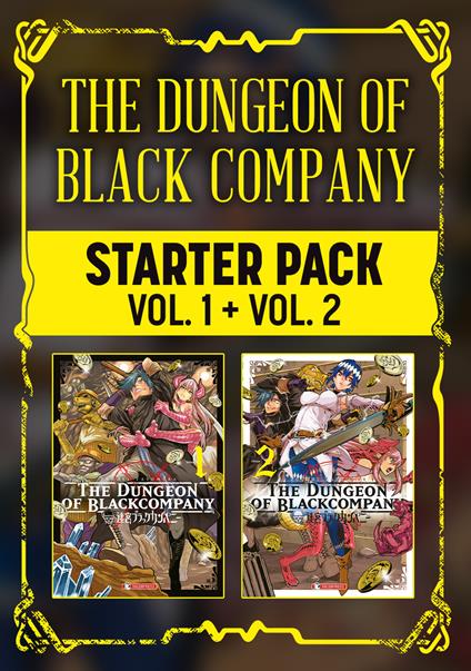 The dungeon of black company. Starter pack. Vol. 1-2 - Youhei Yasumura - copertina