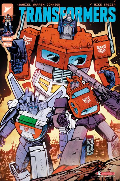 Transformers #4 - Mike Spicer,Daniel Warren Johnson - ebook