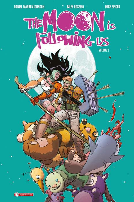 The moon is following us. Vol. 2 - Daniel Warren Johnson - copertina