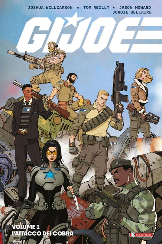 G. I. Joe. Vol. 1: L' attacco dei Cobrea - Joshua Williamson - copertina