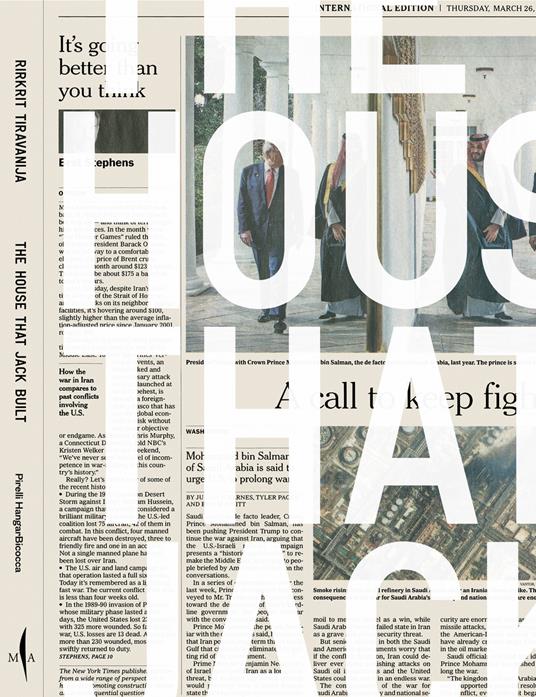 Rirkrit Tiravanija. The house tha Jack built. Ediz. italiana e inglese - copertina