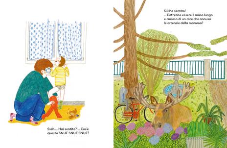 Ho visto un alce in giardino. Ediz. a colori - Elena Rossini - 2