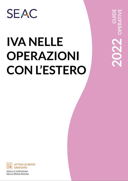 IVA nelle operazioni con l'estero. Con e-book - copertina