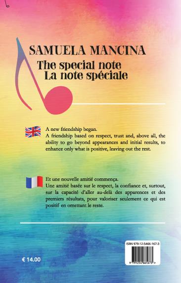 The special note-La note spéciale. Ediz. bilingue - Samuela Mancina - 2