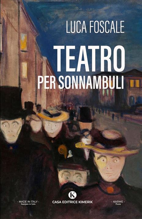 Teatro per sonnambuli - Luca Foscale - copertina