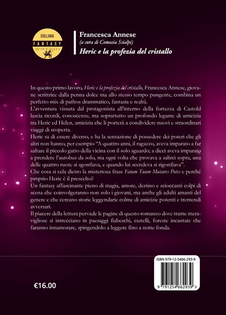 Heric e la profezia del cristallo - Francesca Annese - 2