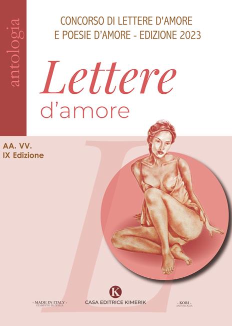 Lettere d'amore. IX edizione Concorso di poesie e lettere d'amore inedite - copertina