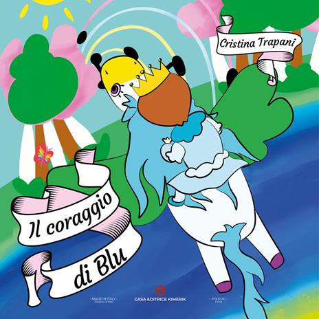 Il coraggio di Blu - Cristina Trapani - copertina