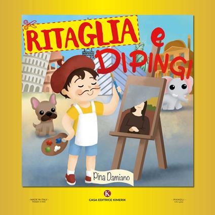 Ritaglia e dipingi - Pina Damiano - copertina