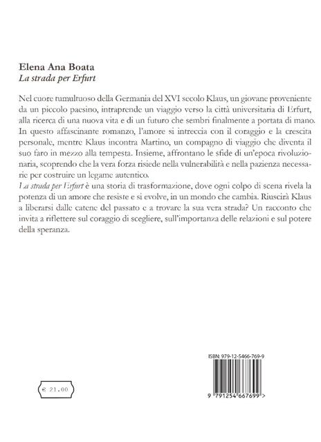La strada per Erfurt - Elena Ana Boata - 2