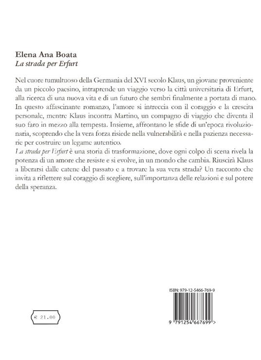 La strada per Erfurt - Elena Ana Boata - 2