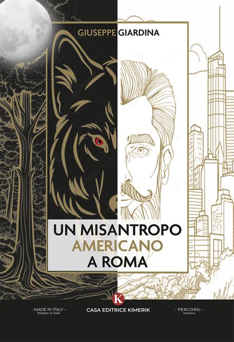 Un misantropo americano a Roma - Giuseppe Giardina - copertina