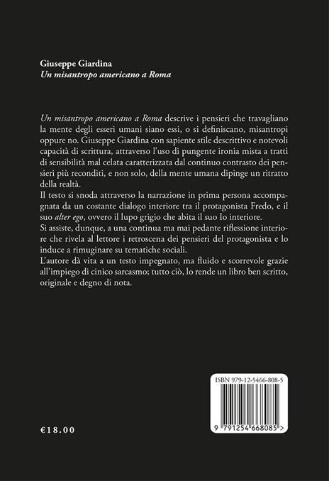 Un misantropo americano a Roma - Giuseppe Giardina - 2