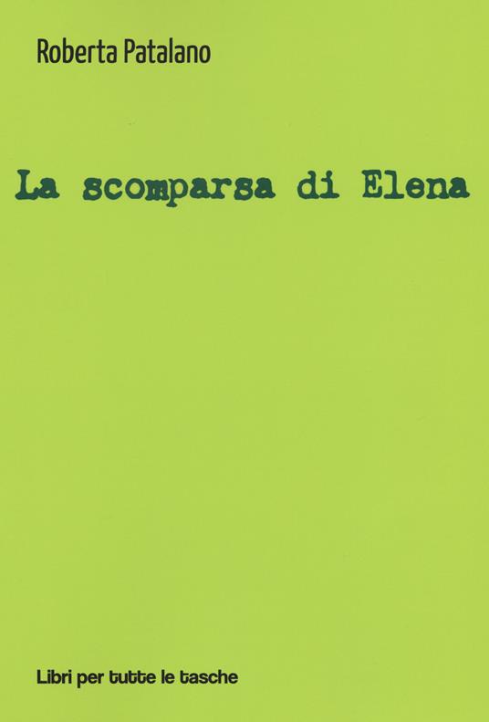 La scomparsa di Elena - Roberta Patalano - copertina