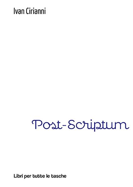Post-scriptum - Ivan Cirianni - copertina