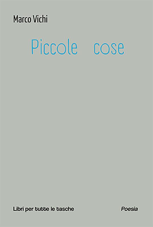 Piccole cose - Marco Vichi - copertina