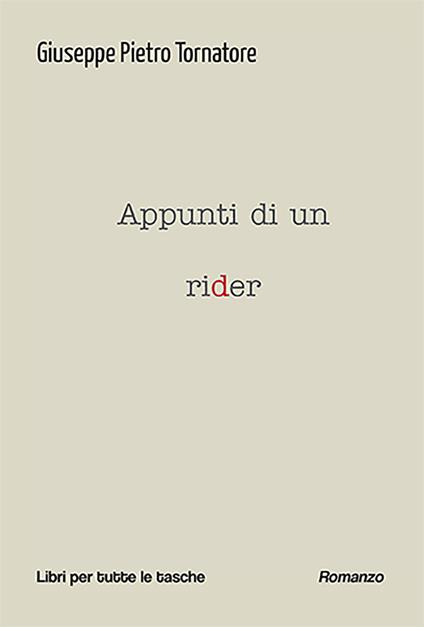 Appunti di un rider - Giuseppe Pietro Tornatore - copertina